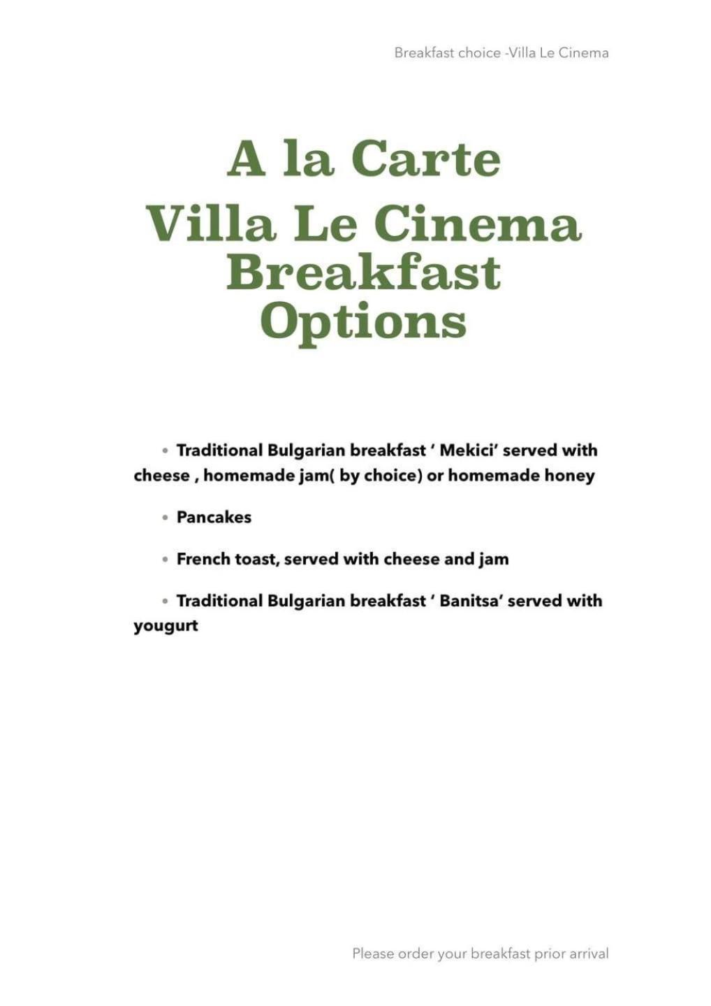 Villa Le Cinema Shiroki Dol Eksteriør billede